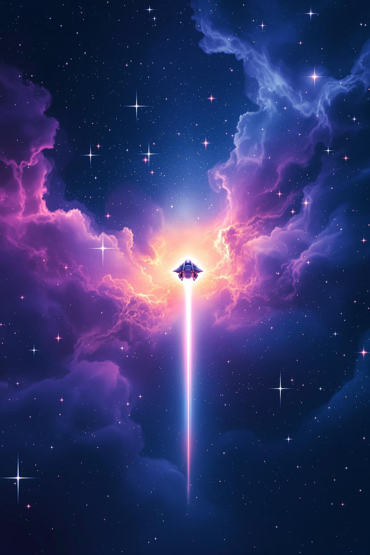 星河万里 电视剧海报 - 人类远征星际的壮丽征途