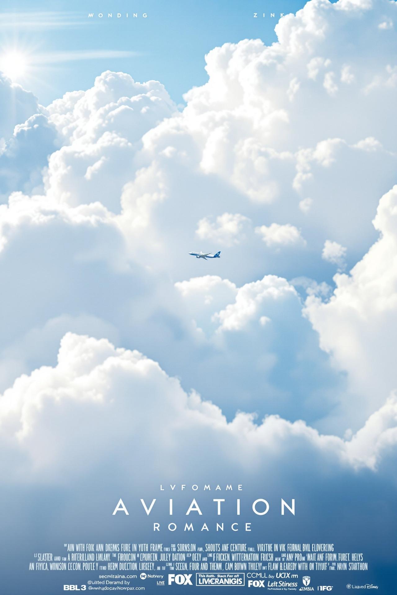 浮云之上 电视剧海报 - 万米高空的浪漫爱情